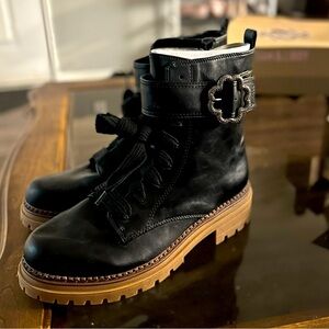 NWT Sam & Libby Combat Boots Size 11